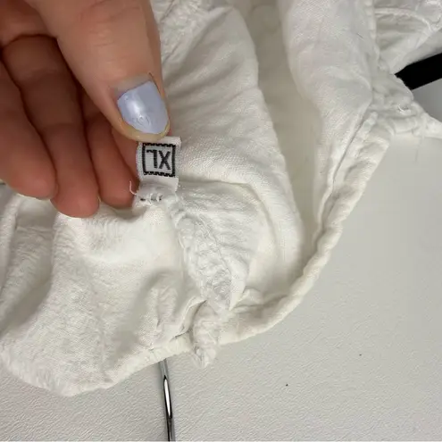 🤍 White Embroidered Maxi Dress Size XL