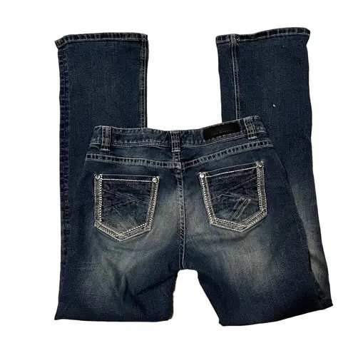 Rock & Roll Cowgirl Mid Rise Jeans, Sz 27