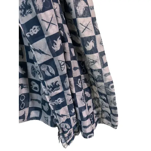 Harry Potter Icons Bioworld Scarf Checkered Pattern OSFM Collectible Gift