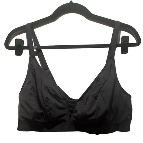 Cacique Women’s Black Bralette Wire Free Bra Size 18/20 Lane Bryant