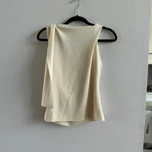 khy Sueded Stretch Knotted Top new size large