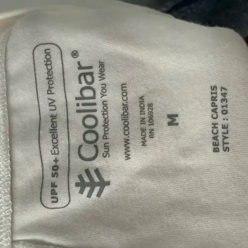 Coolibar Women’s Medium White Beach Capri