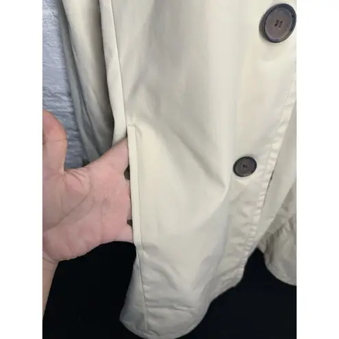 Dennis Basso Size L Fab Leopard Animal Print Faux-Fur Reversible Car Coat Jacket