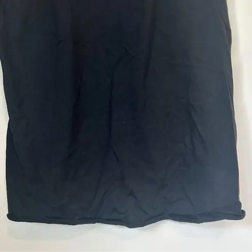 NWT Cozy Rozy California Black Sun, Sea, Sand Raw Hem Tank