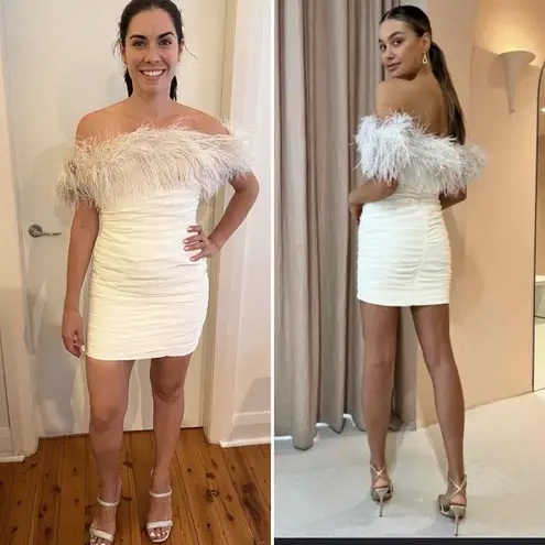 NWT Rachel Gilbert Zion Mini Pleated Dress