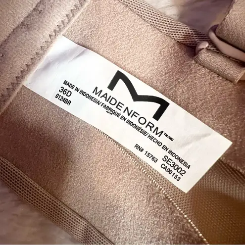 Maidenform Nude Multiway Convertible Dreamwire Bra Size 36D