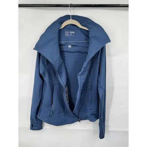 5.11 Tactical Crystal Hybrid Jacket Womens Large Thumbholes Pockets Full Zip