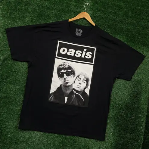 Oasis Noel & Liam Boxed Photo Rock Band T-Shirt Size 2XL