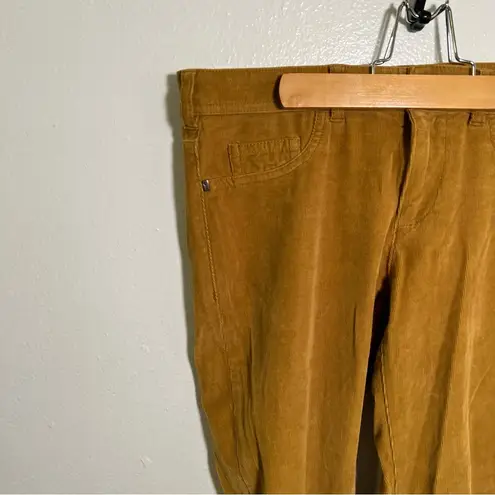 Pilcro and the Letterpress Pilco and the Letterpress Serif Corduroy Jegging Mustard Yellow 27