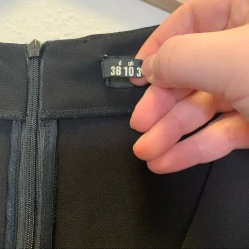 Love moschino Womens Black Sleeveless Jumpsuit Size 6 Lace-Up Front Back Zipper