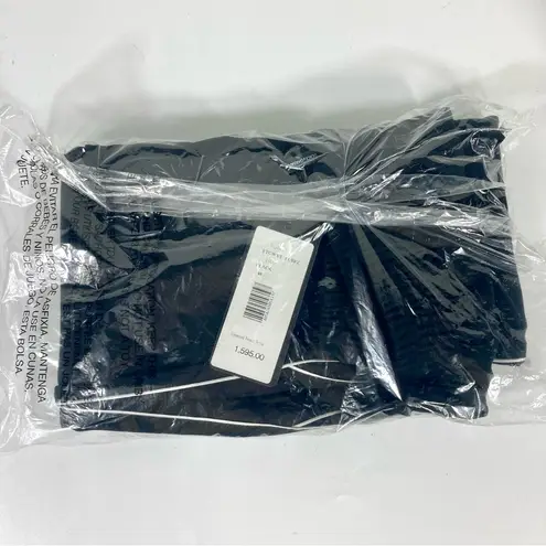 Dolce & Gabbana Kim Kardashian Straight Wool Pants Black Size EU40 Piping Runway