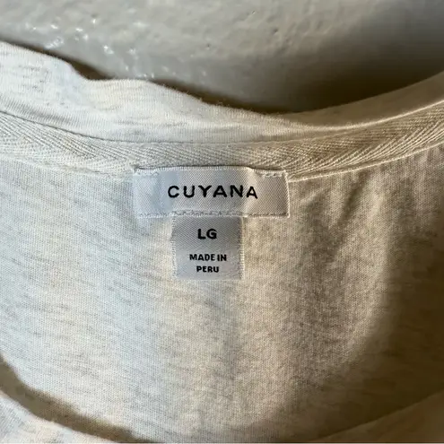 Cuyana Casual Gray Sleeveless Top SZ:L