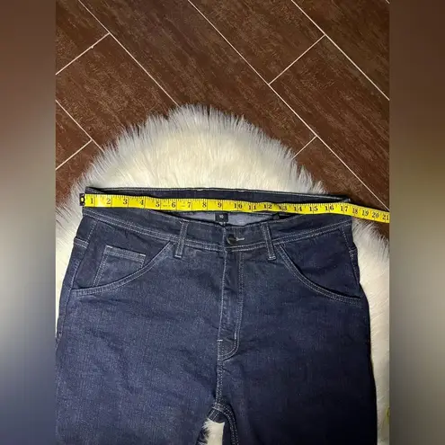 Iron Workers Selene Women's Jeans Dark blue motorcycle riding Denim Jeans Sz 10