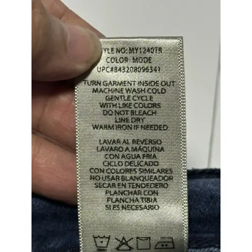 Seven7 Women's Blue Tummyless High Rise Skinny Jeans Size 14