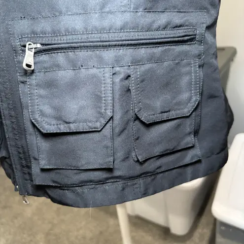 Ralph Lauren LAUREN Cargo Utility Vest XL Pockets Outdoors Sporty Travel