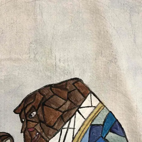 Levi Strauss & Co Light Wash Denim Button