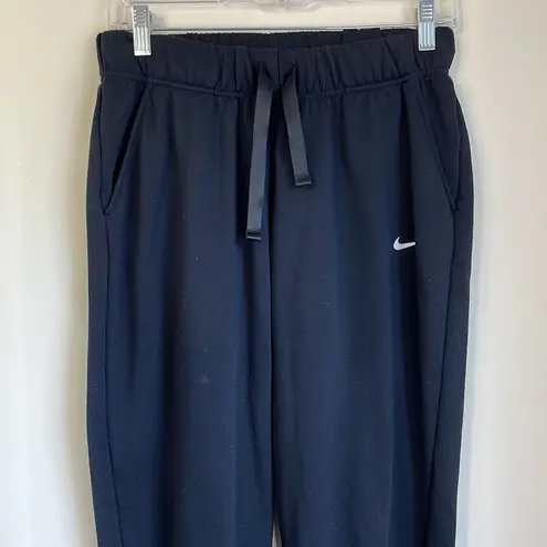 Nike  Dri-Fit Black Fleece Joggers Size S