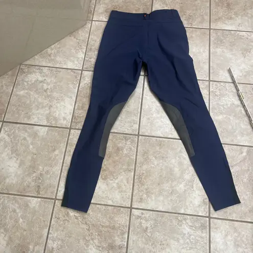 Kerrits Women Navy Blue Riding Breeches Horse Riding Pants Size L beeeches