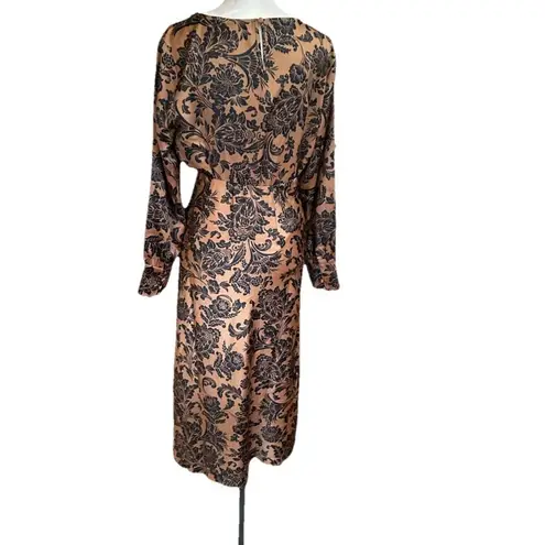 Soft Surroundings Two Piece Skirt Set Sz L Floral Damask Print Boho Whimsigoth