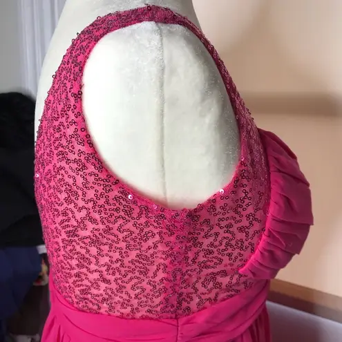 Roberta sequined pink mini dress party, prom, homecoming dress Juniors size 3