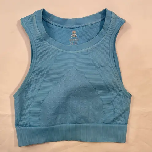 Soul cycle‎ workout set, leggings and crop top. Great color, Size XS Blue