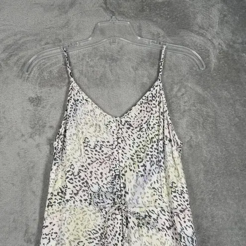 Rails Dress Womens Small White Rainbow Red Cheetah Print Frida Dress Y2k Cottage