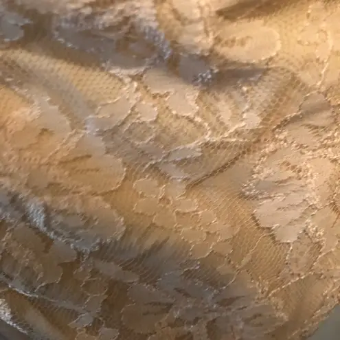 VTG Olga Lacey Shaper Pin Up Sz. 38C Underwire Seamless Nude Stretch Hook Crotch Tan Size L