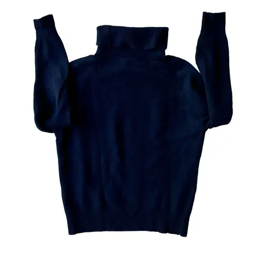 Vintage Grant Park Turtleneck Sweater LRG Black Lambswool Angora Knit Pu… Size undefined