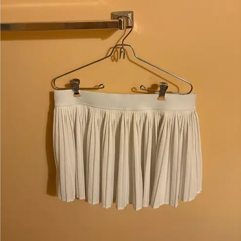 Lululemon  Varsity High-Rise Pleated Tennis Skirt in White