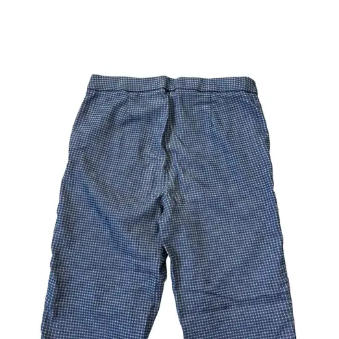 Massimo Fabbro Black & White Plaid Leggings w/ Pockets Women Sz 4 | 61