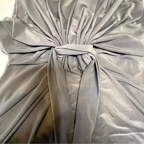 MISA Los Angeles Domino Tie Waist Dress Women Size M