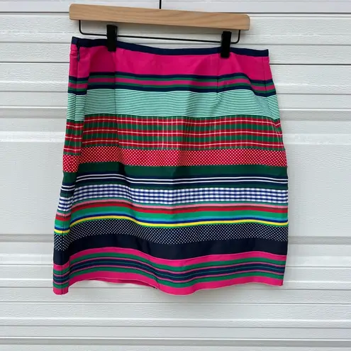 J. McLaughlin  Highland Joy Ribbon Skirt in Size 12