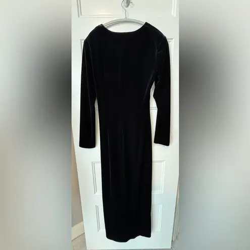 Robbie Bee Vintage Velvet Dress Size 8