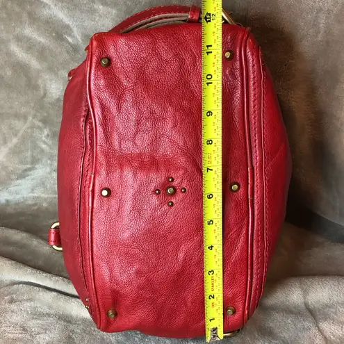 Chloé CHLOE Paddington Red Leather Padlock Bag with Lock, Key, COA, Dust Bag AUTHENTIC