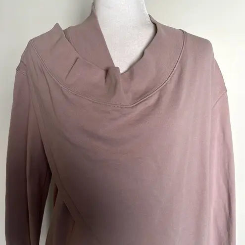 All Saints Drina Drape Zip Cardigan Jacket