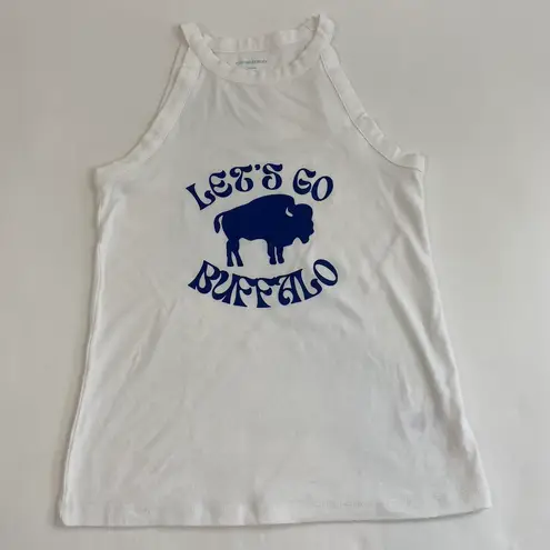 Cynthia Rowley  Lets Go Buffalo Tank