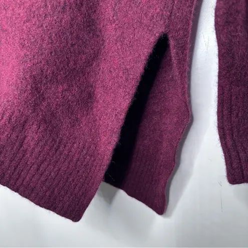 ALLSAINTS Merlot Lock Roll Wool Blend Sweater Size Small
