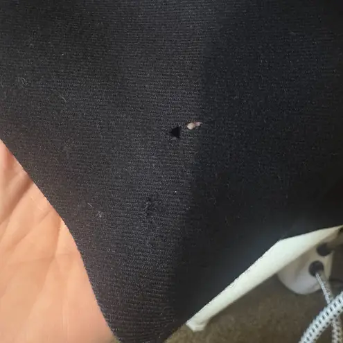 Talbots Vintage  100% Wool Maxi Pencil Skirt Black Size 6 Made In USA FLAW - Image 6