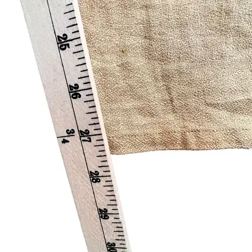 J Jill Pants Womens M Golden Brown Linen Pull On Stretch Lagenlook Soft Girl Size M