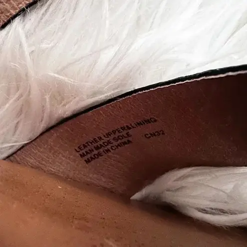 Corso Como | Black Leather Sandals Ankle Boot Style Heel Strap | Size 9