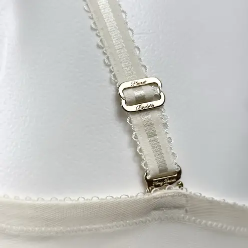 Honey Birdette Daisy Balconette Bra US 40G Padded Lined Molded Underwire Ivory Size undefined