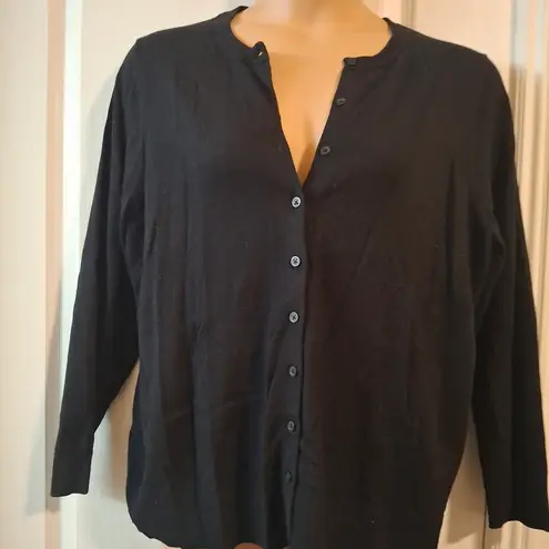 Torrid  Sz 2 Black Button-Up Women's Sweater thumbnail 6