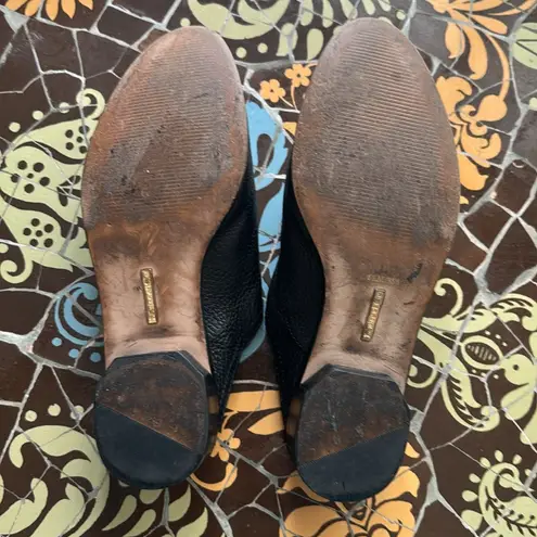 Louise et Cie Black Leather Mules Sz: 6.5