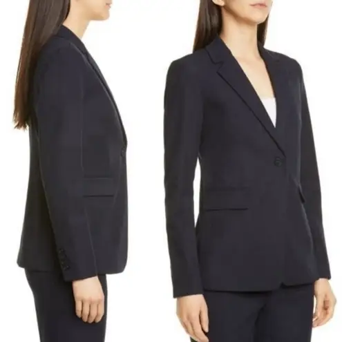 Nordstrom  Signature One Button Blazer in Navy Night Size XS - NWT