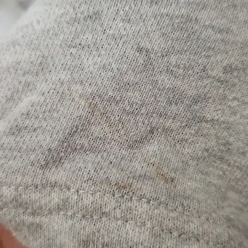 Shyanne Sweatshirt Light Gray Graphic Fringe Pullover Loose Fit Western Wear XL