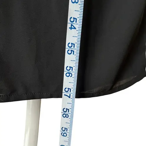 Eight Sixty Sleeveless Black Jumpsuit Women's Size M Beaded High Neck Glam