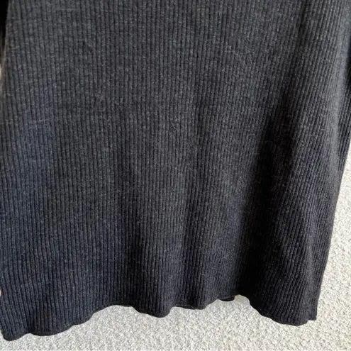 Escada Women’s Vintage New Wool Blend Short Sleeve Knit Shirt Size Large Black