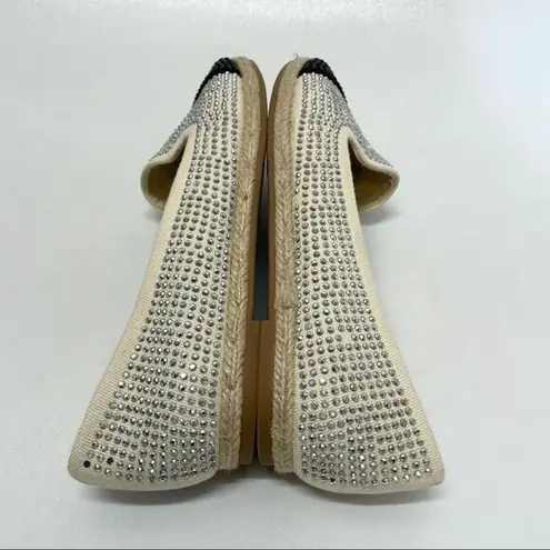 INC International Concepts Steeviee Espadrille Loafer Size 7 Black