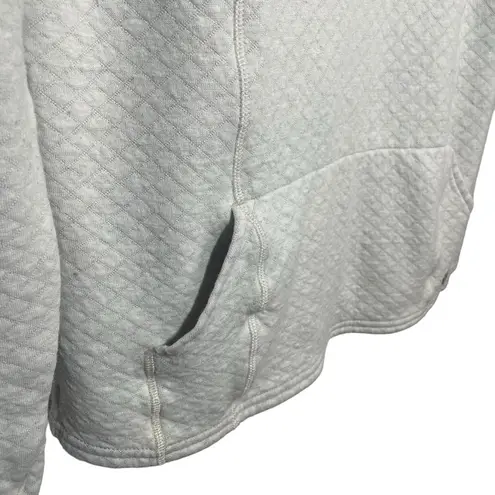 Kuhl Women’s Athena Quilted Cowl Neck Pullover in Ivory Size M