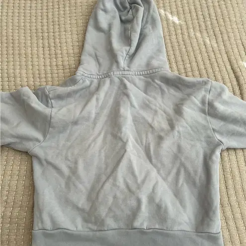 Brandy Melville  cropped zip up hoodie